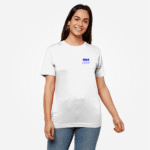Clock Off Court On Tee - Front - Female