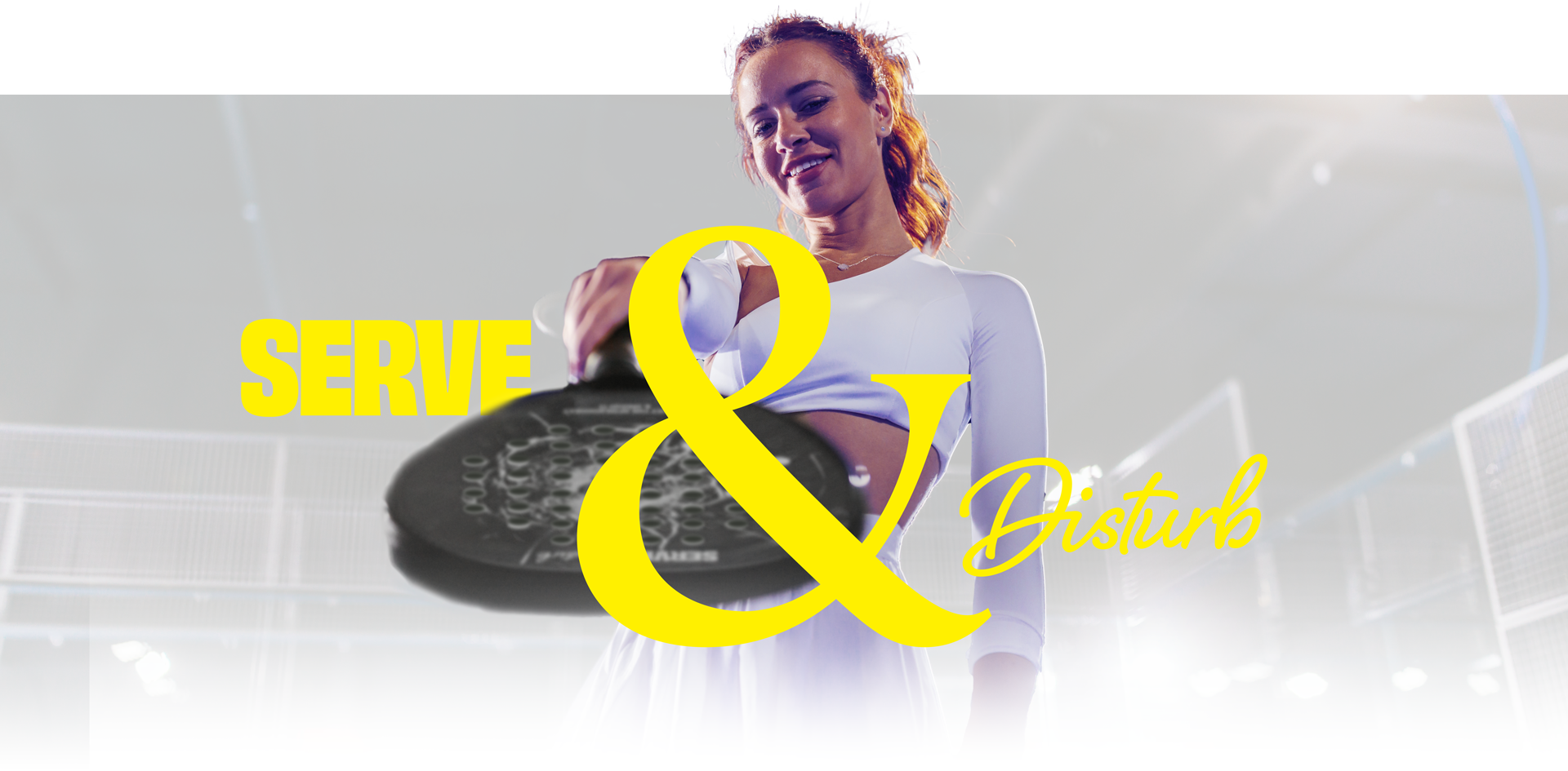 Serve & Disturb Banner