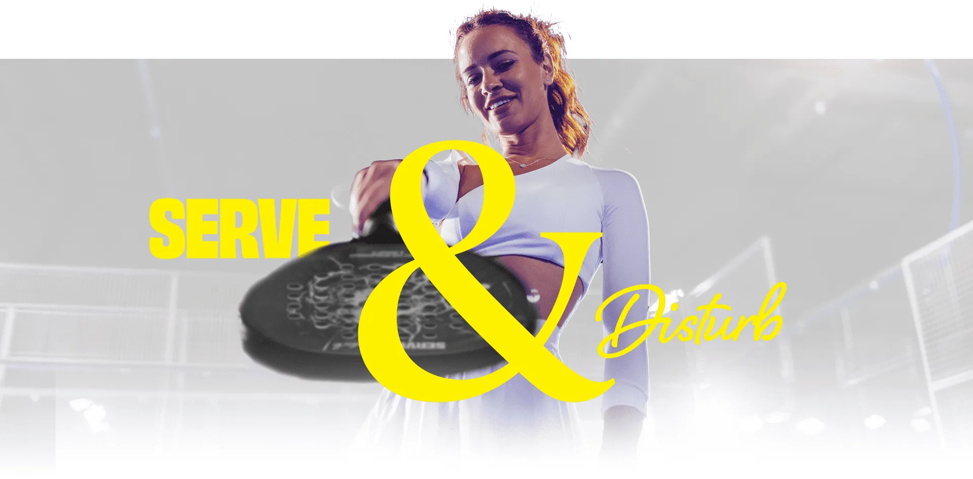 Serve & Disturb Banner